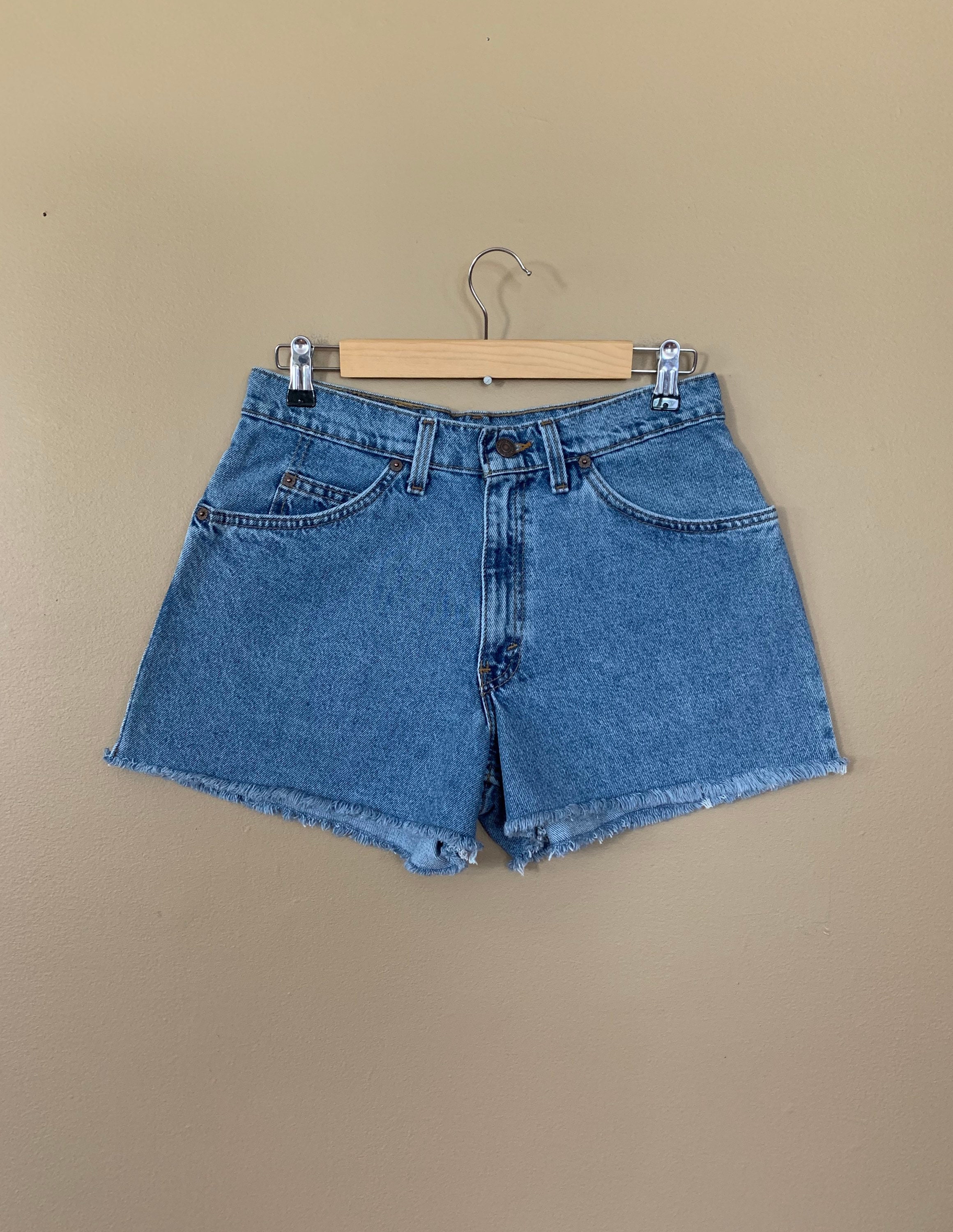 30 Levis High Waisted Shorts Denim / Levis Shorts / 90s Levis | Etsy