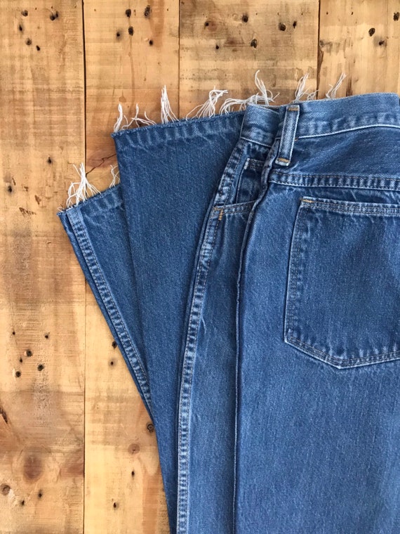 26" Vintage Rustler Jeans High Waist 90s Tapered … - image 7