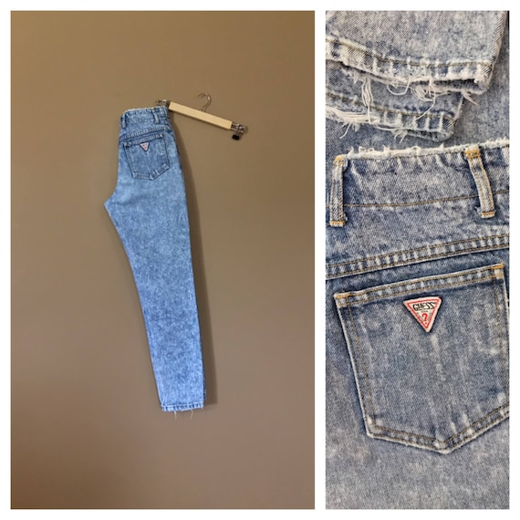 Waist 28 Guess High Waisted Jeans/Guess Jeans/90s