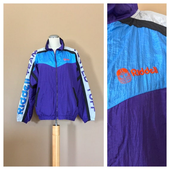 1990s Oversized Windbreaker / 90s Hip Hop Clothing