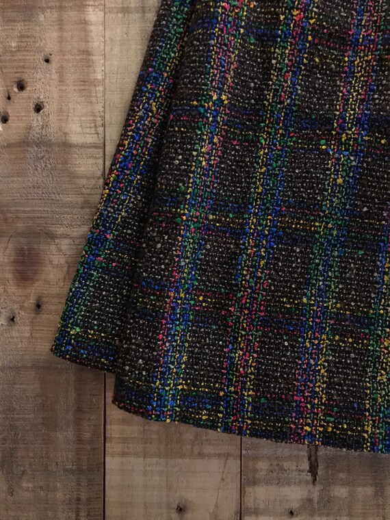 90s Skirt/Pleated Plaid Skirt/90s Skirt/90s Pleat… - image 5