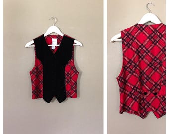90er Jahre Crop Top Weste / 90er Jahre Grunge Shirt / 90er Jahre Top / 80er Jahre Shirt / 90er Jahre Shirt / 90er Jahre Hip Hop / 90er Jahre Kleidung / 90er Jahre Grunge Kleidung / Mama Shirt