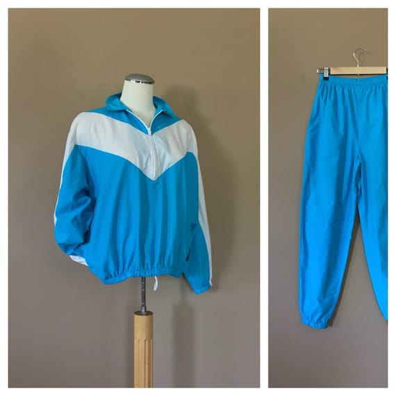 90s Windbreaker Suit Women/ 90s Windbreaker / 80s