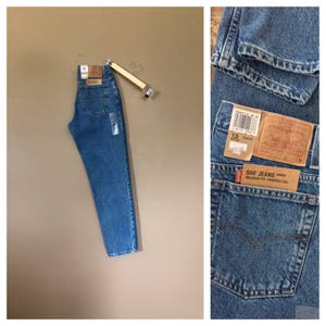 30/31&quot; Levis High Waisted Jeans/ Levis 550/90s Jeans/Vintage High Waisted Jeans/Mom Jeans/Boyfriend Jeans/Jordache Jeans/Distressed