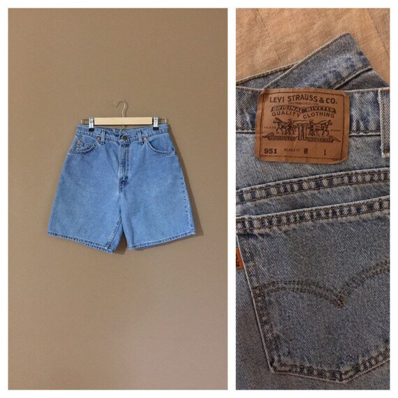 levi high wasted shorts