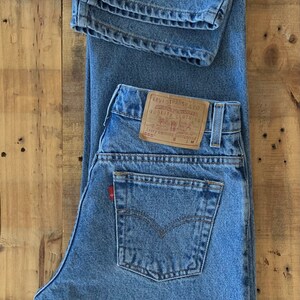 29/30” Levis High Waisted Jeans / Levis 555 Straight Leg / 90s Levis Jeans / Vintage High Waisted Jeans Straight Leg / Levis Guys Fit image 5