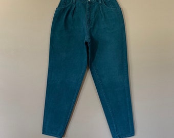 25 Sasson High Waisted Jeans Green 