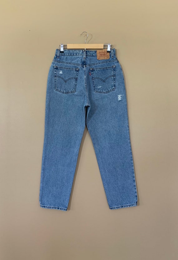 31" Levis 512 High Waisted Jeans Slim Fit Straigh… - image 4