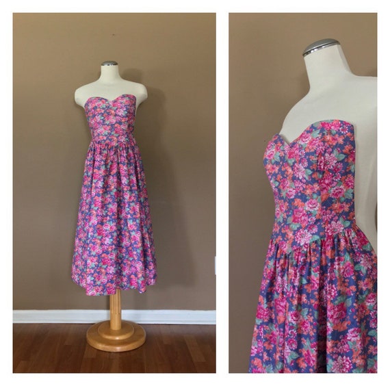 80s Prom Dress 90s Prom Dress / 80s Party Dress /