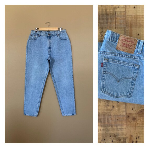 34/35" Levis High Waisted Jeans Tapered / Levis 5… - image 1