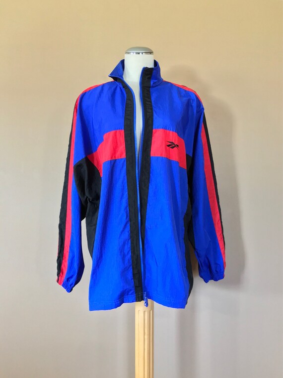 90s Reebok Windbreaker XXL 90’s Oversized Windbre… - image 7