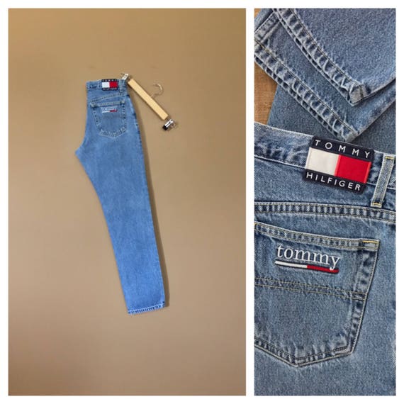 tommy high waisted jeans