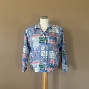 1990s Oversize Windbreaker / 90s Hip Hop Ropa / Chaqueta / 80s Windbreaker / 80s Ropa / Chaqueta de los 90 / Chaqueta de los 80 / Ropa de los 90