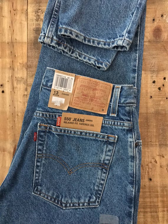 30/31" Levis High Waisted Jeans/ Levis 550/90s Je… - image 8