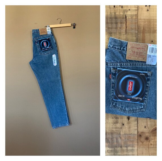 33" Levis 512 High Waisted Jeans / Levis 512 /90s