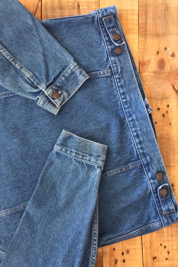 90s Gap Denim Jacket Medium / Vintage Jean Jacket… - image 9