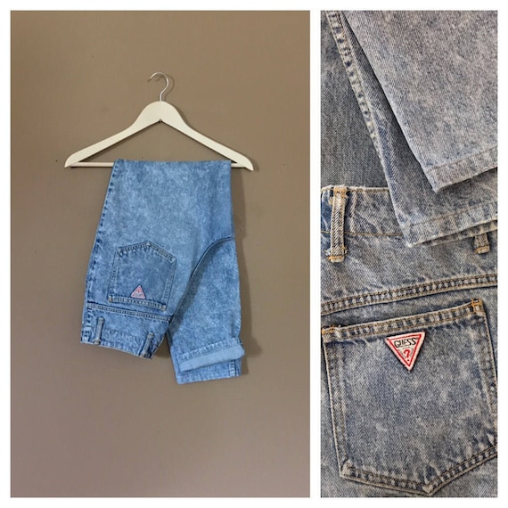Waist 29 Guess High Waisted Jeans/ Guess Jeans/90s