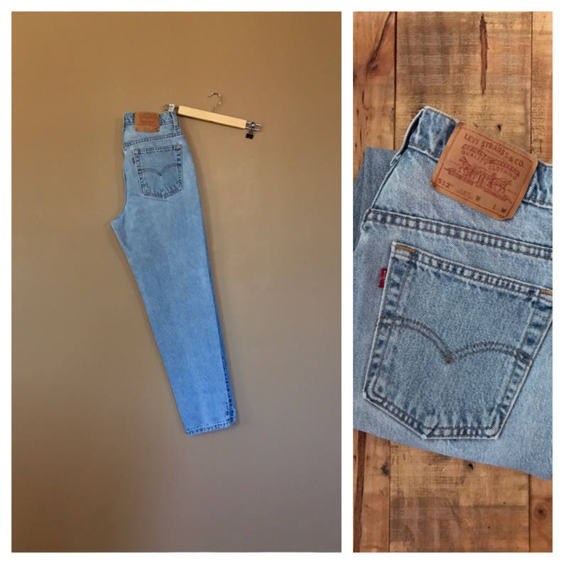 levis 550 high waisted jeans