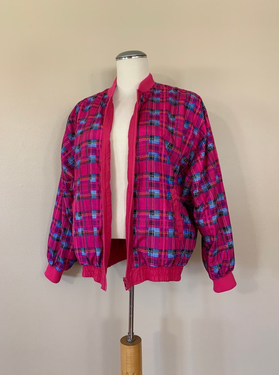 90’s Windbreaker Womens XL Oversized Colorblock /… - image 2