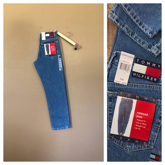 Una buena amiga exagerar dorado 29 Tommy Hilfiger Jeans Women / High Waisted Jeans / 90s - Etsy