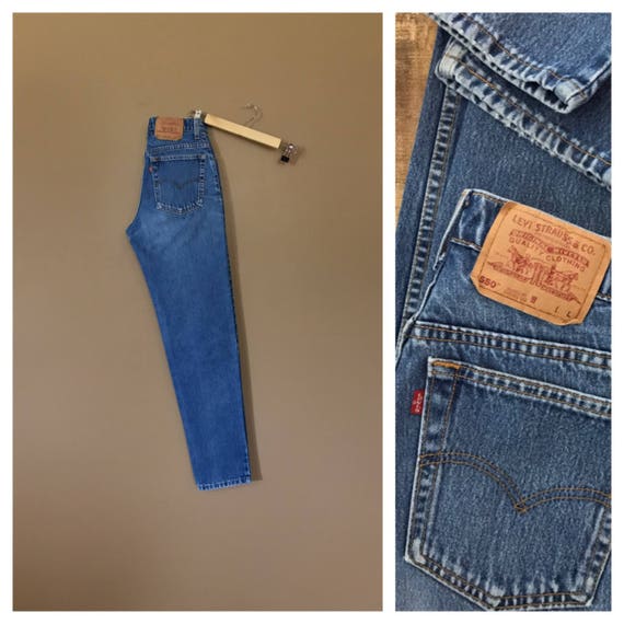 levis 550 high waisted jeans