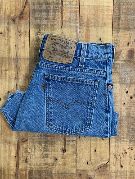 32” Levis High Waisted Shorts/Levis Shorts/90s sh… - image 8