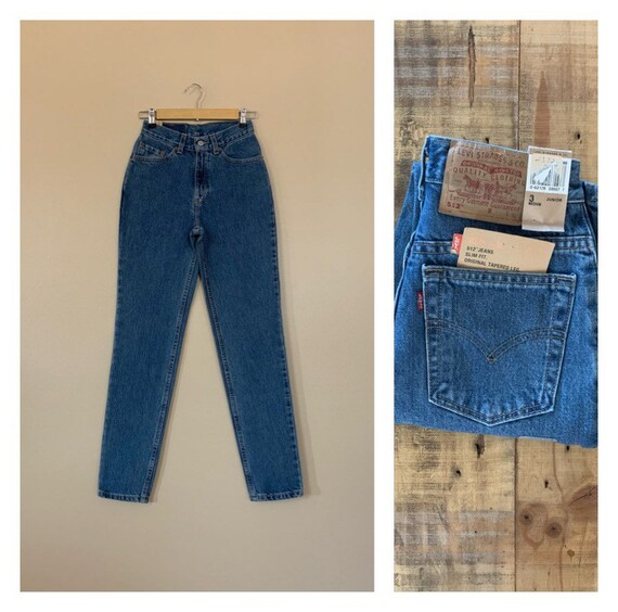 25” Levis 512 Jeans High Waisted Slim Fit Tapered