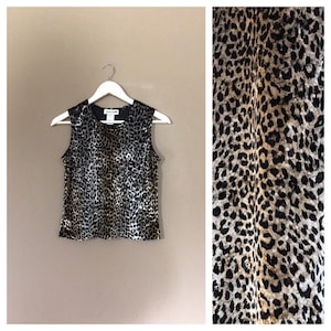 90s Sleeveless Shirt / 90s Crop Top /90s grunge shirt/90s hip hop clothing/90s Shirt/90s clothing/Sleeveless Turtleneck/90s velvet shirt