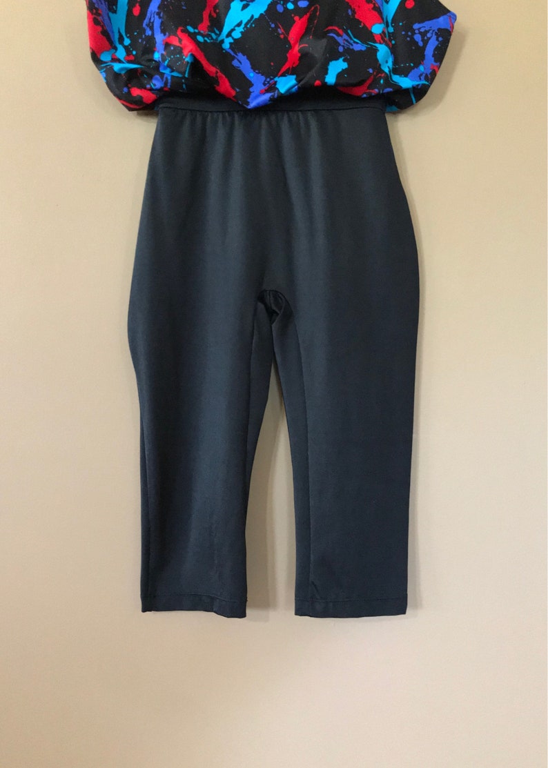 90s Exercise Workout Clothes / 90s Leotard / 90s