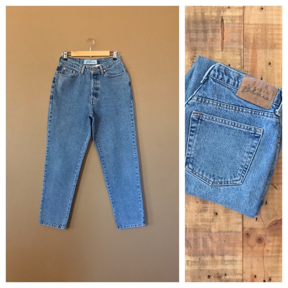 29" High Waisted Jeans/ Button Fly High Waisted Je