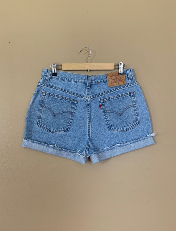 33" Levis High Waisted Shorts/Levis Shorts/90s sh… - image 4