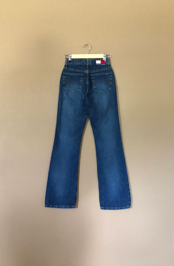 24" Tommy Hilfiger High Waisted Jeans / 90s Jeans… - image 4