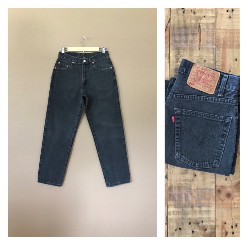 levis 550 high waisted jeans