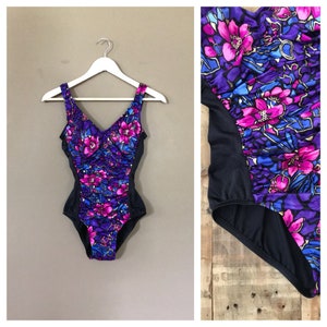90s Swimsuit One Piece Vintage 80s Swimsuit / 90s Bikinki / Vintage Bikini / Vintage Swimsuit / 90s High Waisted Swimsuit