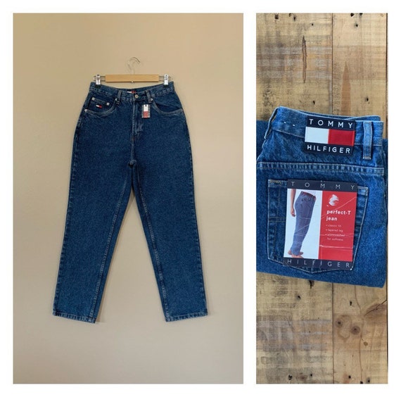 29 Tommy Hilfiger Jeans Women / High Waisted Jeans / 90s Jeans / Vintage High  Waisted Jeans 