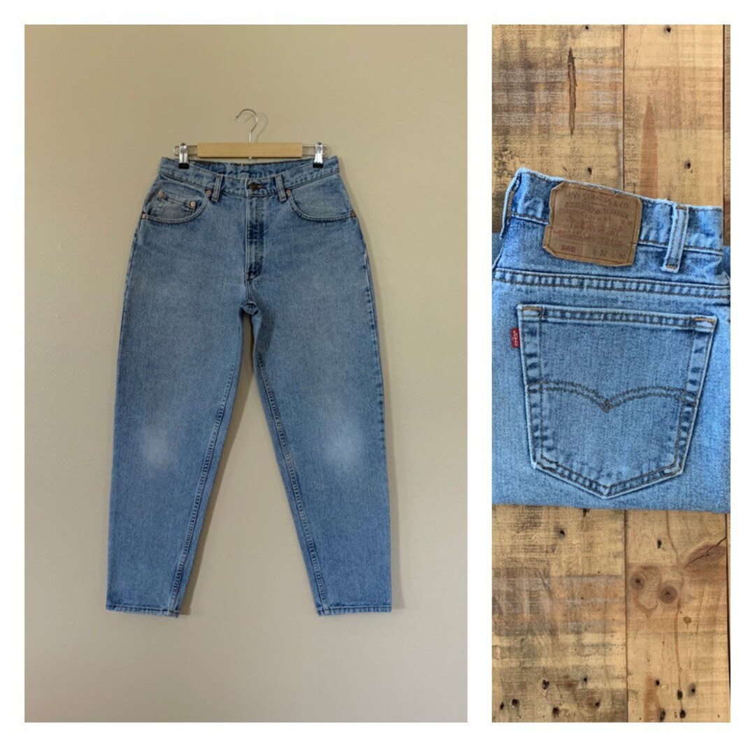 32 Levis High Waisted Jeans Light Wash / Levis Vintage High - Etsy Canada