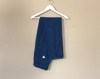 Waist 28 Guess High Waisted Jeans  / Guess Jeans / 90s Jeans / Vintage High Waisted Jeans / Mom Jeans / Acid Wash Jeans