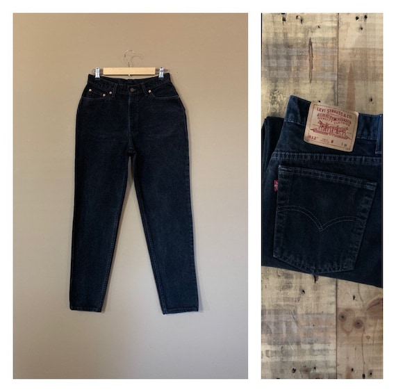 30" Black Levis Jeans 512 Slim Fit Tapered Leg/Lev