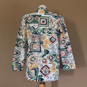 90s Blazer / 90s Windbreaker / 90s Jacket / 80s Blazer / 90s Hip Hop Clothing / 80s Clothing / 90s Clothing / 80s Jacket /90s Sports Coat image 4
