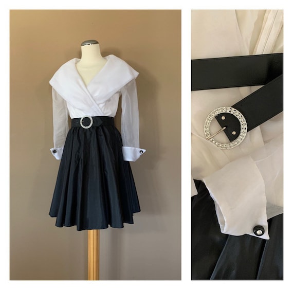80s Prom Dress 90s Prom Dress / 80s Party Dress /