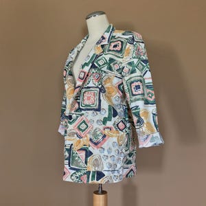 90s Blazer / 90s Windbreaker / 90s Jacket / 80s Blazer / 90s Hip Hop Clothing / 80s Clothing / 90s Clothing / 80s Jacket /90s Sports Coat image 3
