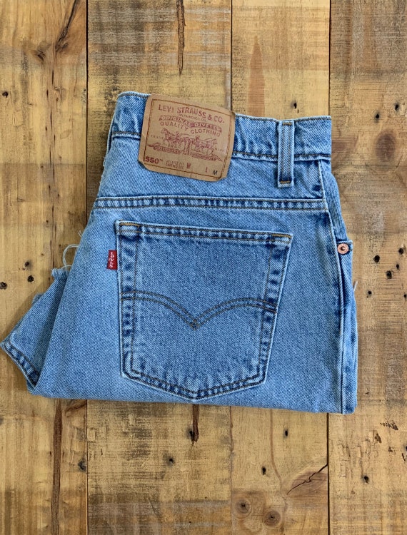 34” Levis High Waisted Shorts/90s Levis Shorts/Le… - image 8