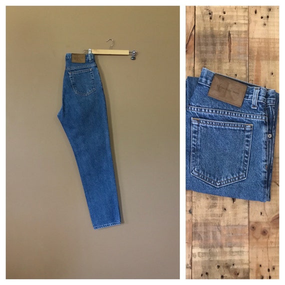 Waist 30" High Waisted Jeans/ Calvin Klein High Wa