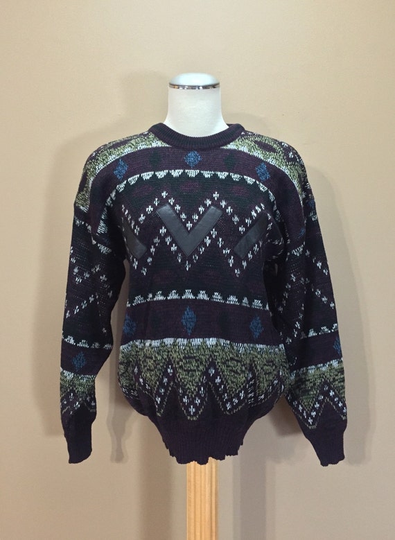 Oversized 1980s Sweater / 1990s Sweater / 80s Swe… - image 3