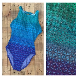 Small Vintage Swimsuit One Piece / 90s Swimsuit / 90s Bikinki / Vintage Bikini / One Piece Thong / 90s High Waisted Swimsuit