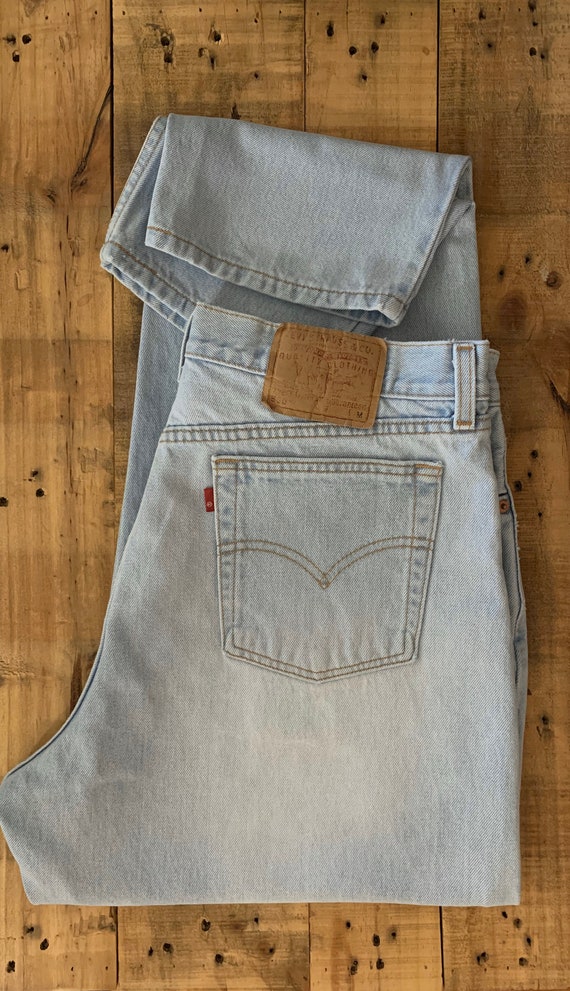 35" Levis High Waisted Jeans Straight Leg / Levis… - image 7