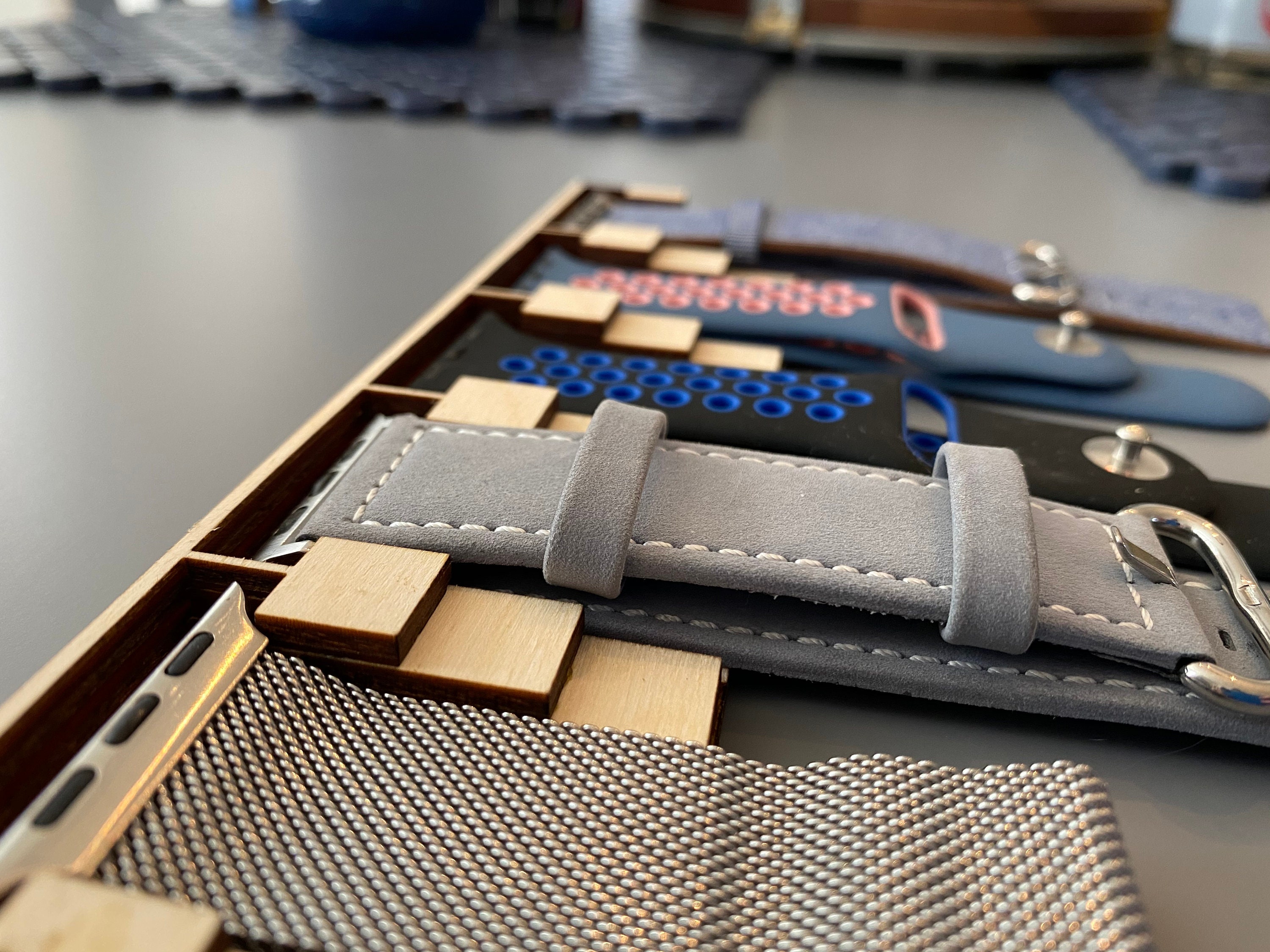 Wood Apple Watch Band Display Holder Available in 4 woods and Etsy