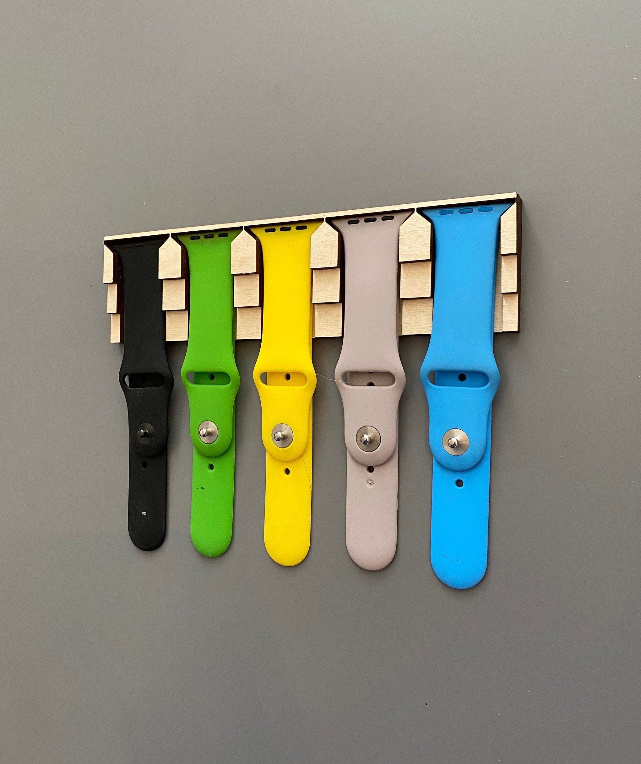 Wood Apple Watch Band Display Holder Available in 4 woods and Etsy