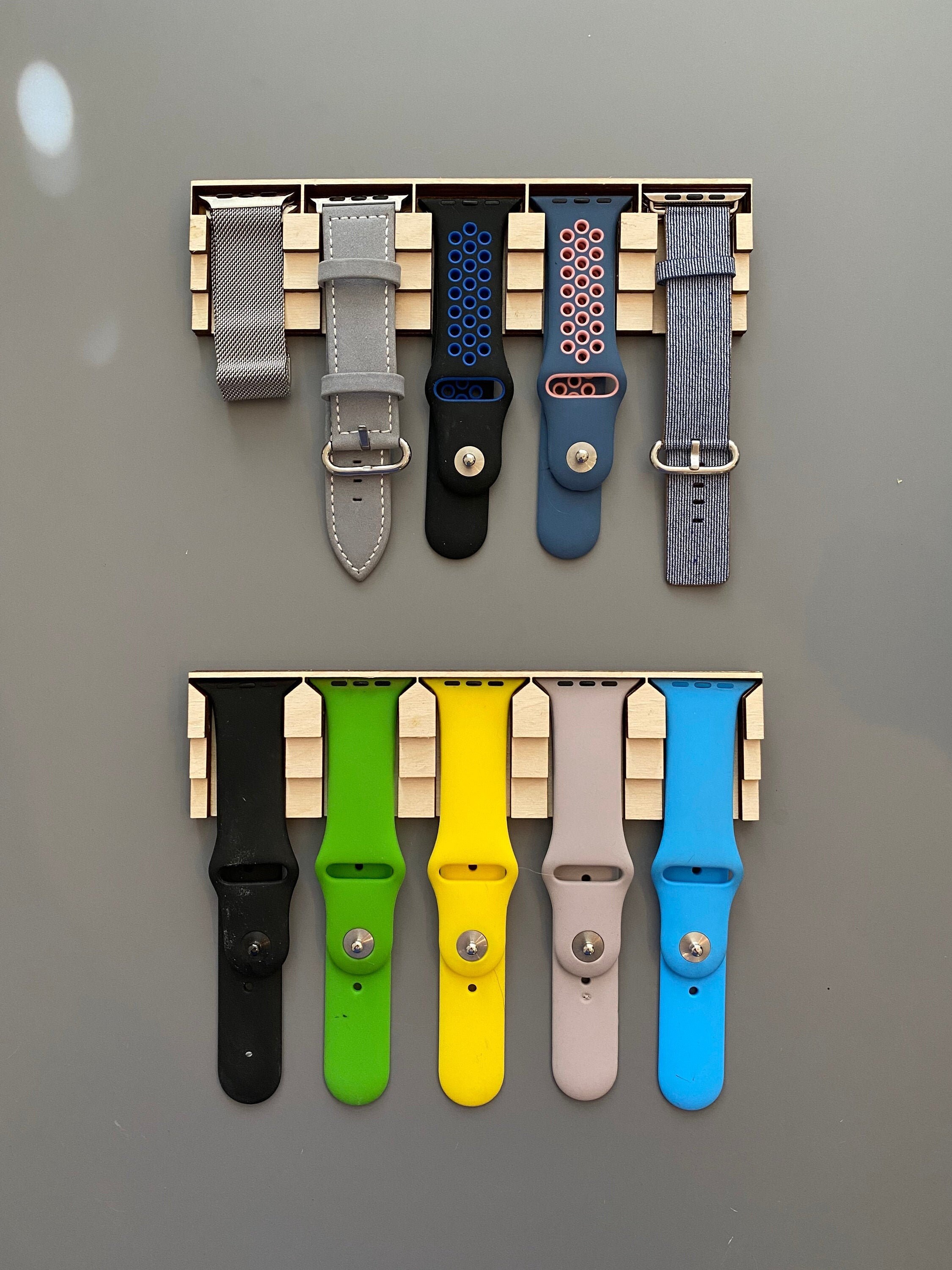 Wood Apple Watch Band Display Holder Available in 4 woods and Etsy