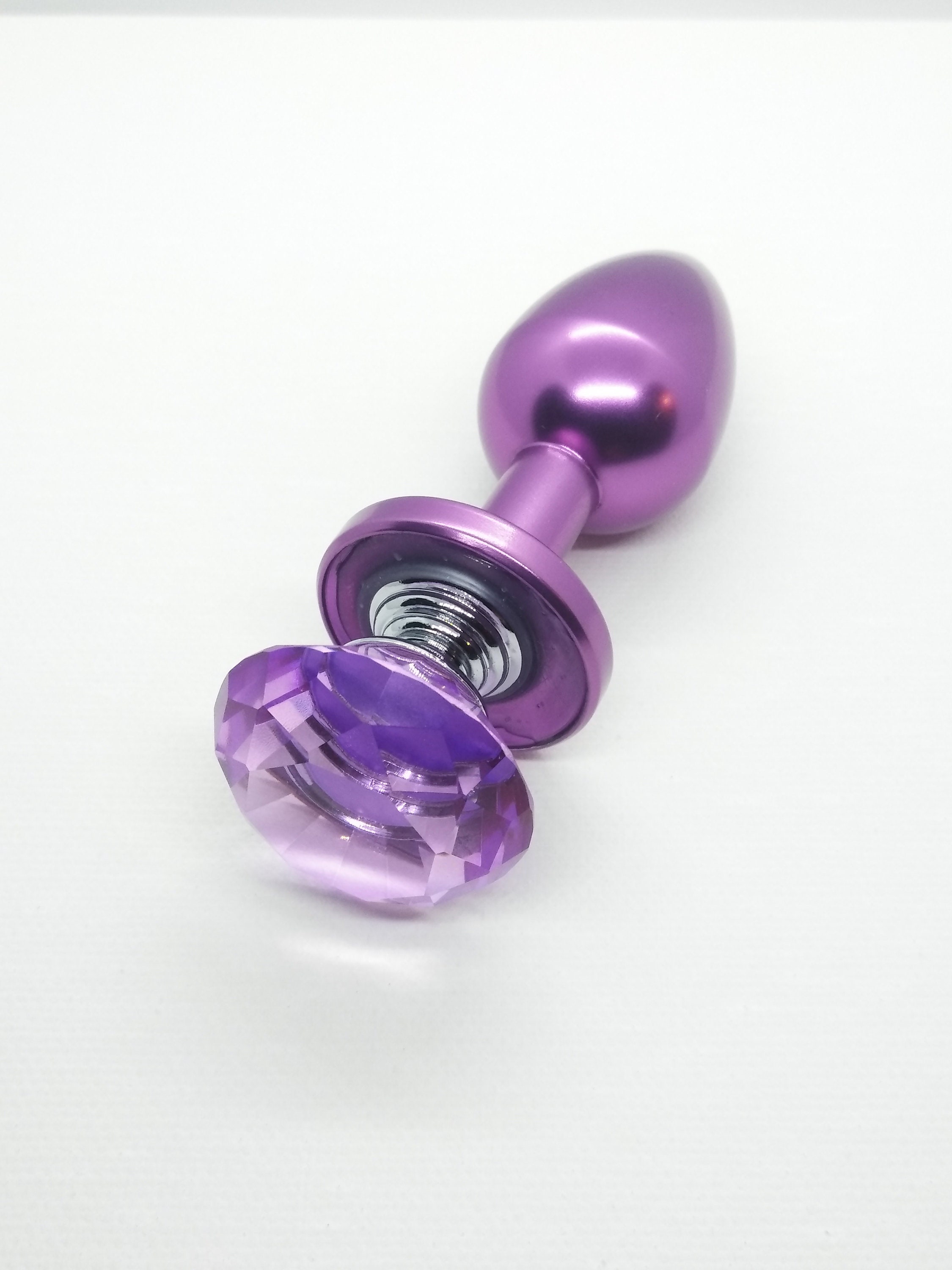 Purple Delight Butt Plug. Mature Sex Toy Bridal Pleasure - Etsy